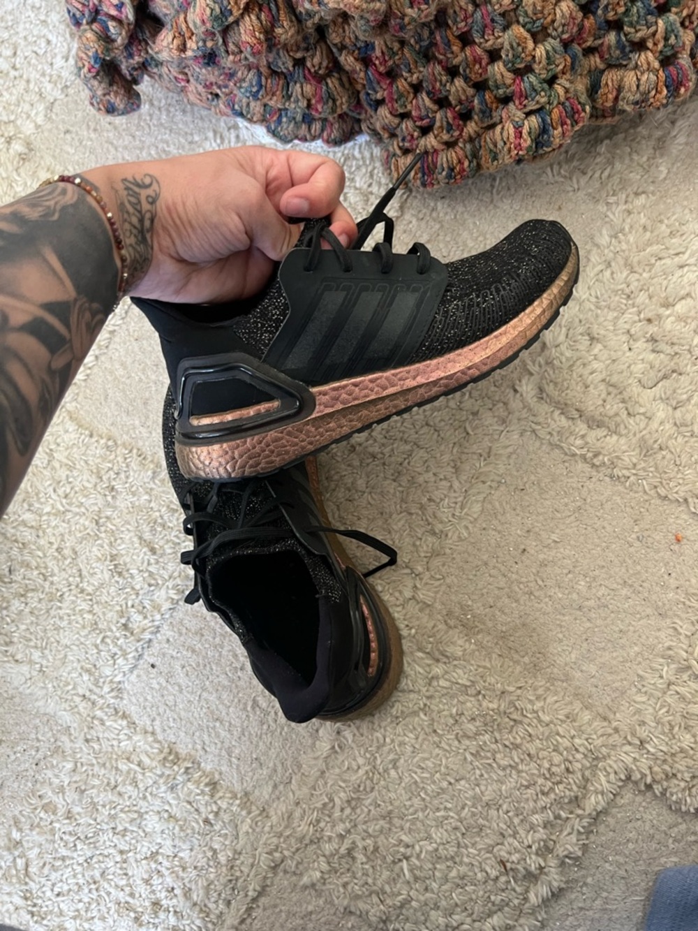 3/$25 BUNDLE! Addidas running shoes - Picture 3 of 4